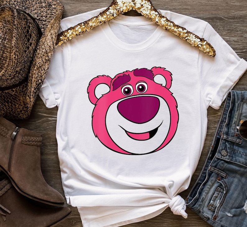 Disney Pixar Toy Story 3 Lotso Bear Big Portrait T-shirt, Disney Family Matching Shirt, Walt Disney World Shirt, Disneyland Trip Outfits image 3