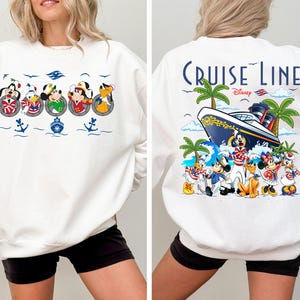 ディズニークルーズライン ミッキー＆フレンズ Tシャツ、ミッキークルーズシャツ、ディズニー ウィッシュ ファンタジー マジック ワンダー 2026 マッチングTシャツ、ファミリークルーズTシャツ