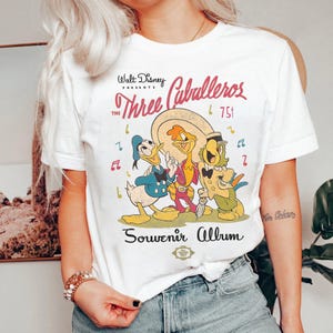 Disney The Three Caballeros Classic Group T-Shirt, Three Caballeros Shirt, Magic Kingdom Shirt, WDW Disneyland Family Matching Shirts