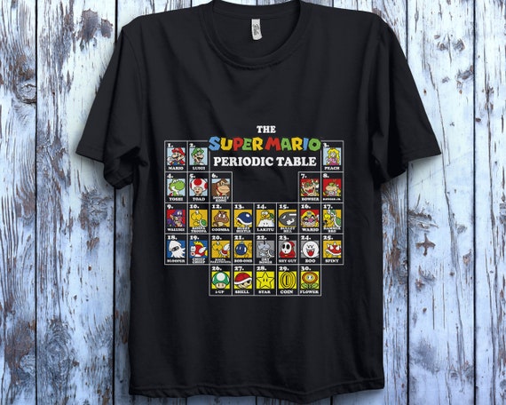 The Super Mario Periodic Table Funny 