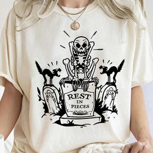 Silly Symphony The Skeleton Dance Shirt, Disney Halloween Costume Shirt, Mickey&#39;s Not So Scary Party 2025, Disneyland Family Matching Shirts