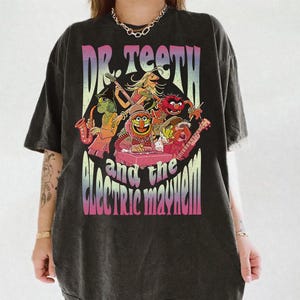 Disney die Muppets Dr. Teeth und The Electric Mayhem Shirt, Disney Familie Passende Shirt, Walt Disney World Shirt, Disneyland Trip Outfits
