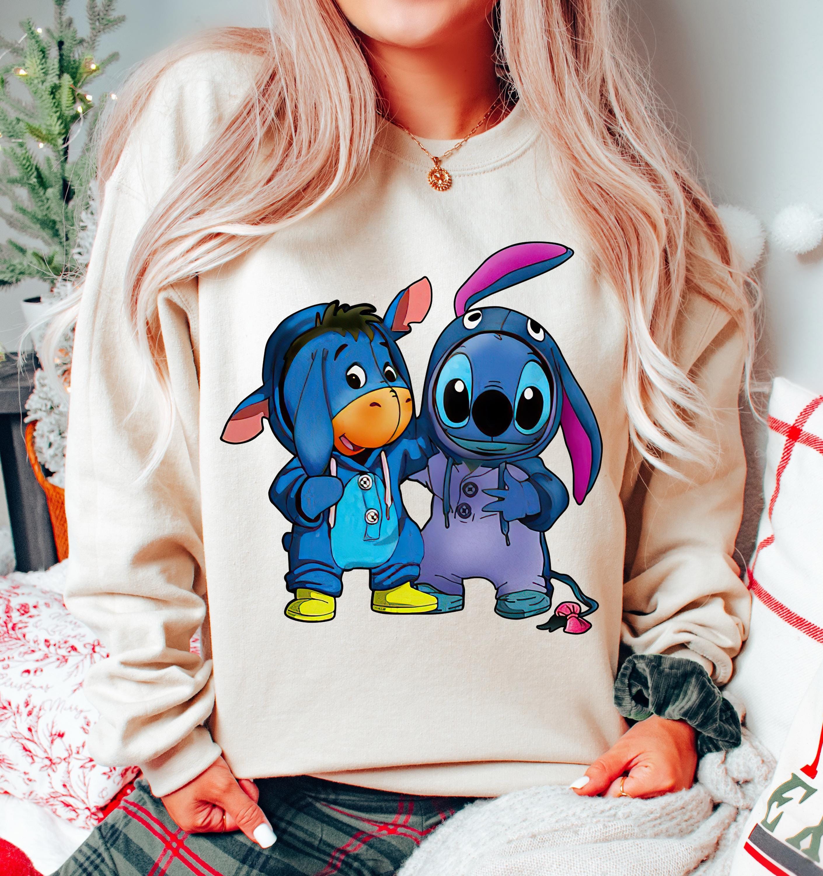 Sudadera Buzo De Stitch Con Orejas Buzo De Stitch Con Capucha Y