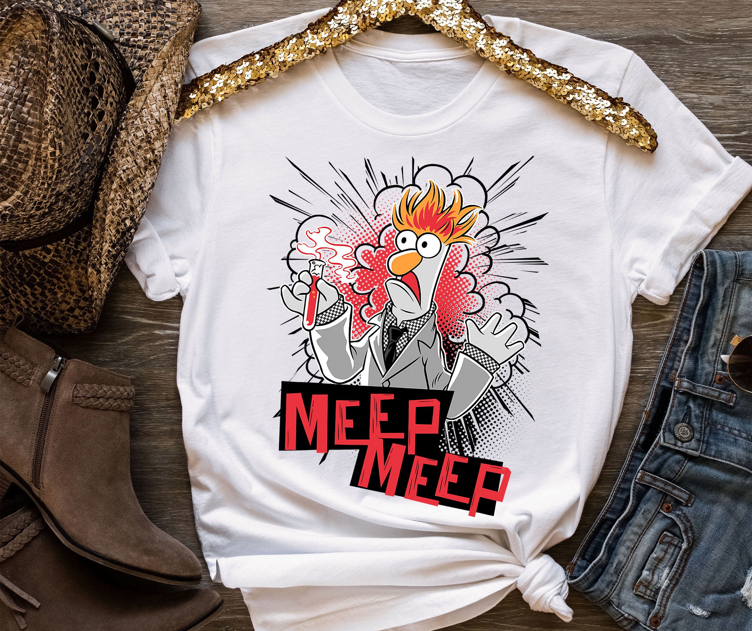 Get Beaker Meep Meep Don't Fear The Meeper Death Halloween Night Shirt For  Free Shipping • Custom Xmas Gift