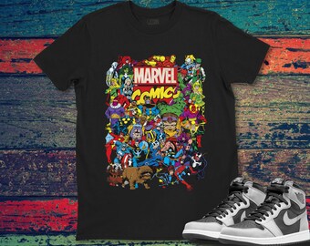 marvel comics t shirts