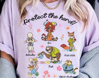 ディズニー ズートピア 守れ！群れを守れ キャラクター シャツ