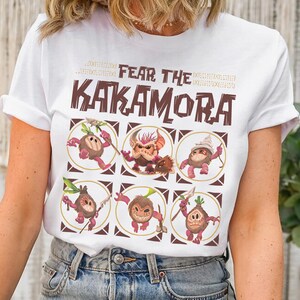 Disney Moana Fear The Kakamora Tiki Style Group Portrait Shirt, Funny Kakamora Coconut Shirt, Disneyland Vacation Family Matching Shirt image 4