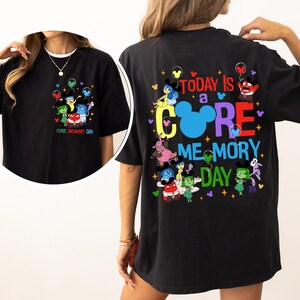Disney and Pixars Inside Out Today is A Core Memory Day Shirt, Inside ...