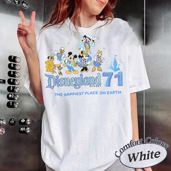 Disneyland 70th Anniversary Shirt, Mickey and Friends 70 Years of