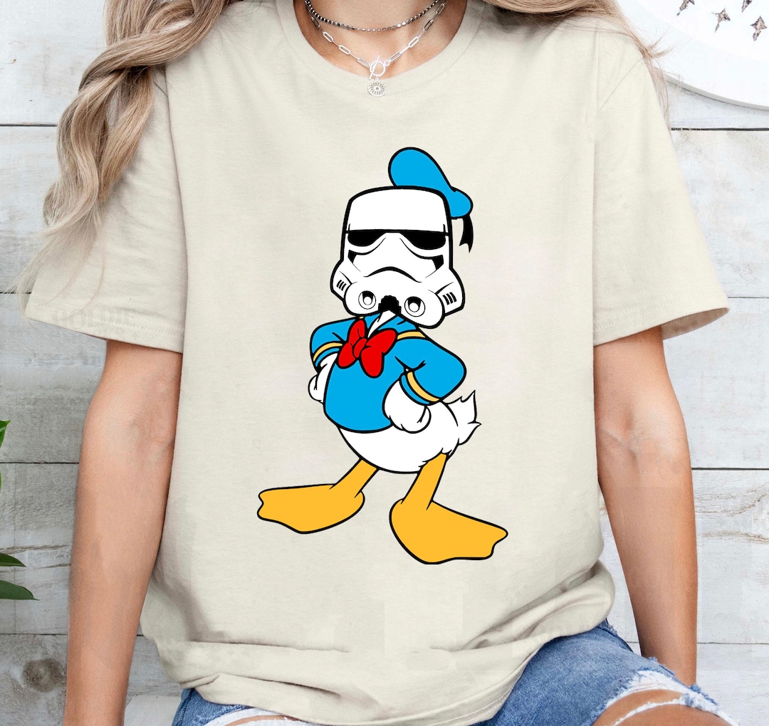 Disney Donald Duck Star Wars Stormtrooper Shirt Disney Star Wars Family Shirt Disneyland Family Matching Shirts Walt Disney World Tee Etsy UK