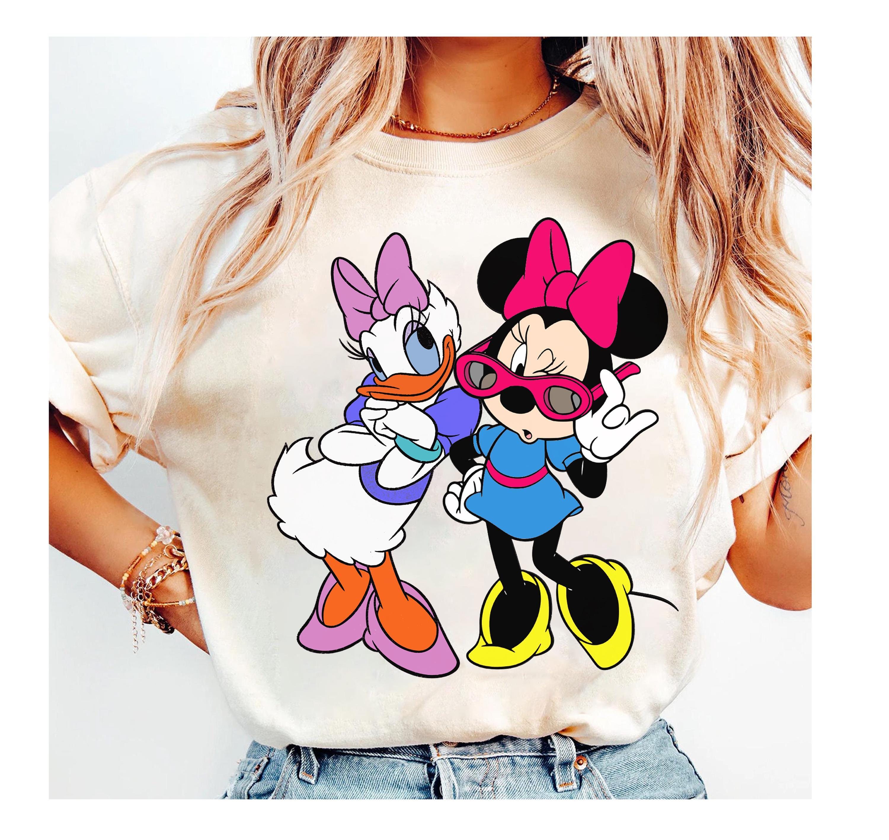 Disney Mickey and Friends Daisy & Minnie Fashion Shirt, Disneyland