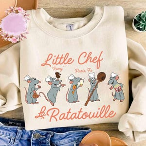 Disney Ratatouille Remy Little Chef Shirt, Disney Ratatouille Paris France Shirt, Pixar Ratatouille Remy Gusteau&#39;s Tee, Disneyland Trip Tee