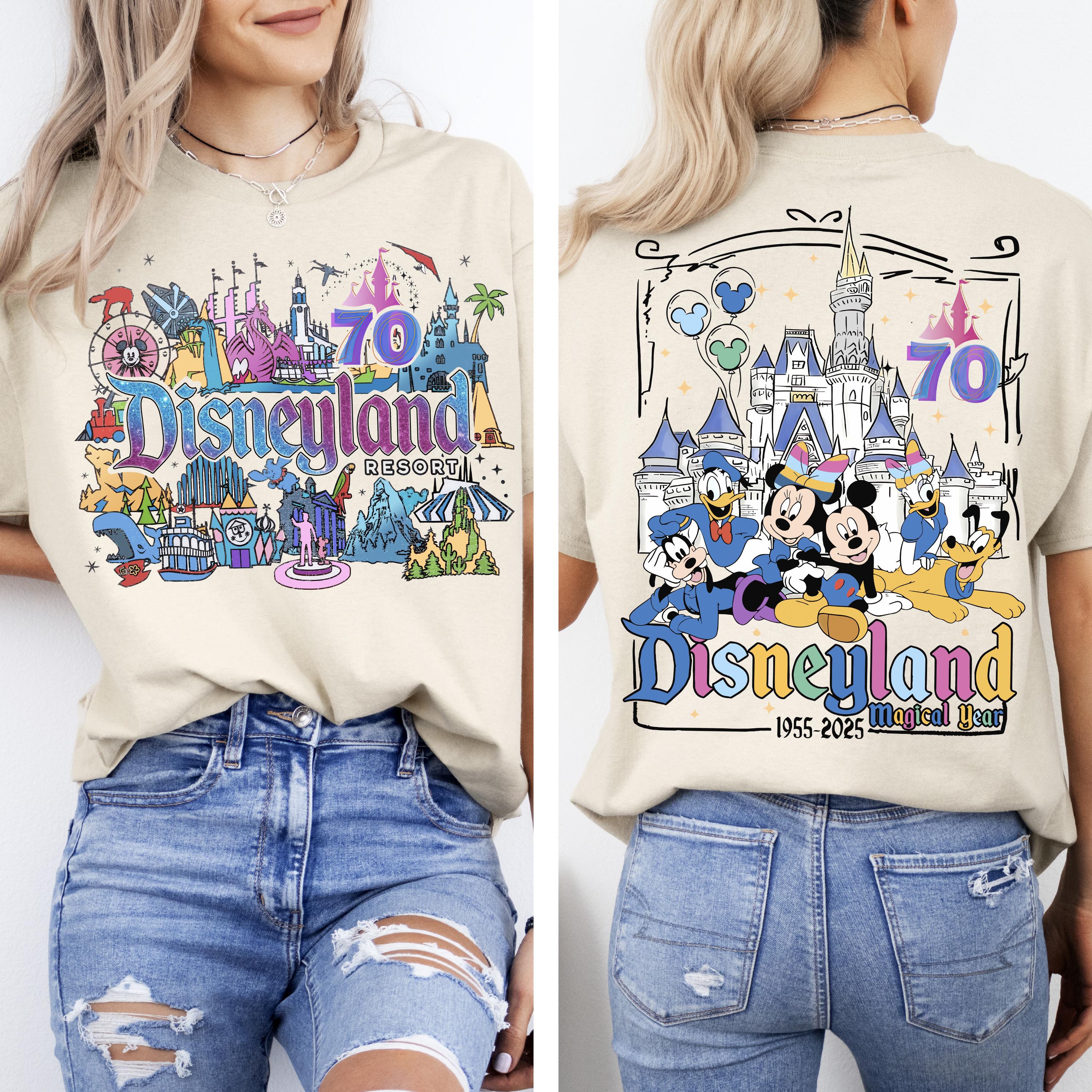 Disneyland 70th anniversary shirt - Etsy 日本
