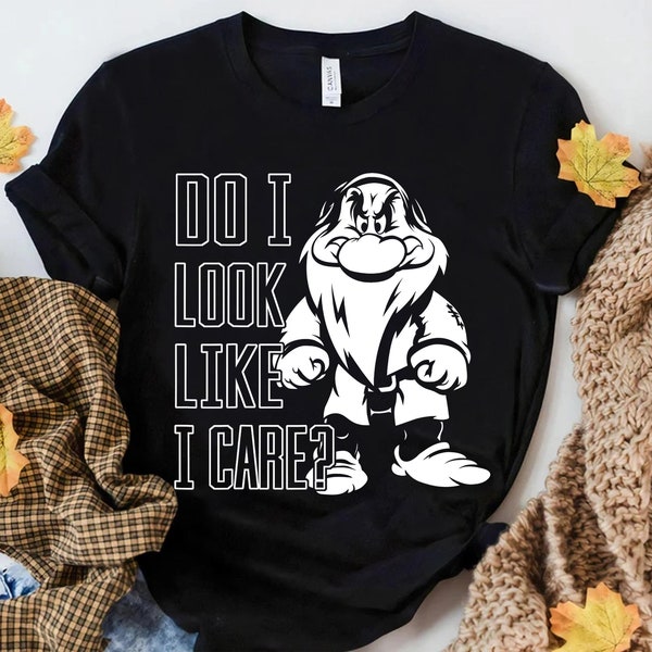 Disney Schneewittchen grumpy sehe ich aus wie ich Pflege Shirt, Disney Familie Passende Shirt, Walt Disney World Shirt, Disneyland Reise Outfits