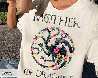 Mother Of Dragons Shirt, Mother's Day Gift For Mom, Dragon Family Matching Shirt, Mother - Dad Of Dragon Tees, Mama Shirt, Mom Shirt