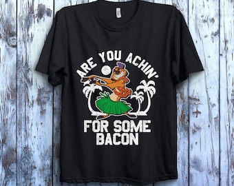 Black Lion King Timon Achin' Bacon Graphic T-Shirt Men's S-6XL  US 100% Cotton