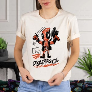 Playera deadpool hombre clearance