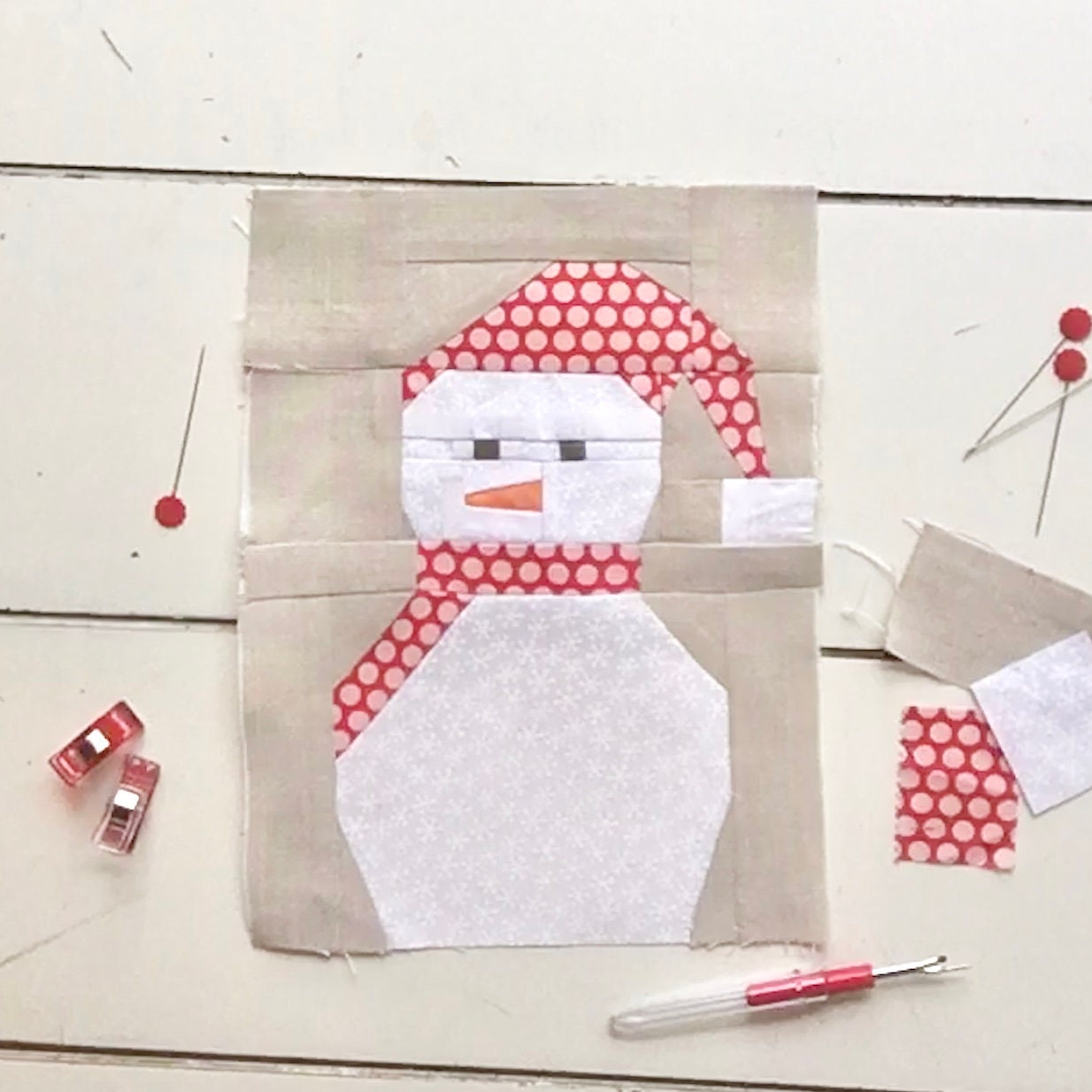 HAPPY SNOWMAN Quilt Pattern, It's Sew Emma Patterns, Olaf Disney Froze –  SunnysideQuilts