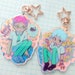 2.5 inch saiki k charms :D