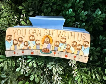 You can sit with us large Hair clip