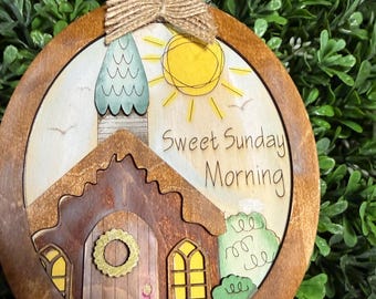 Sunday morning Ornament