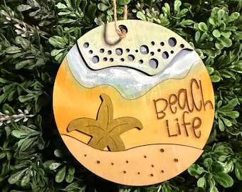Beach life Ornament