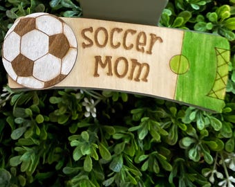 Soccer mom hair clip