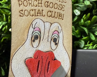 Porch Goose Hair Claw Clip