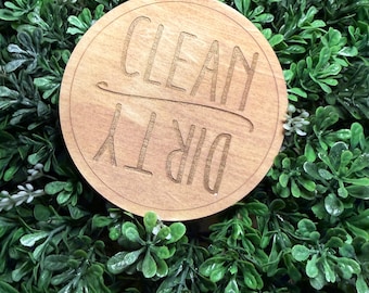 Dirty/clean Magnet