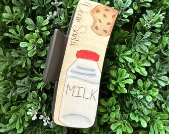 Milk and Cookies   Hair Claw Clip