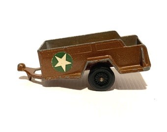 Trailer Box Diecast Metal Model 1970s Tootsietoy Made In Chicago USA