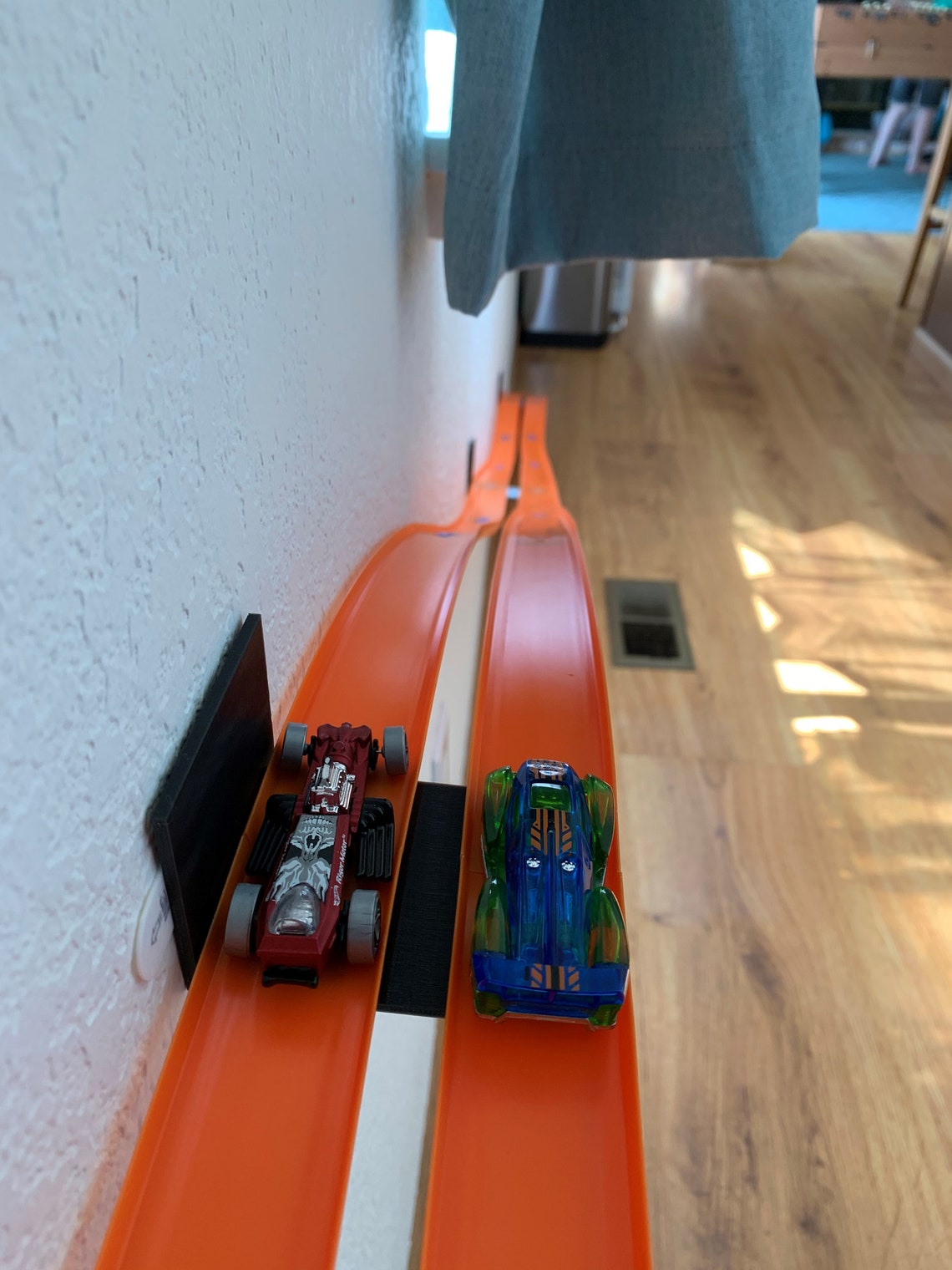 3D Printed Hot Wheels Wall Mounts Etsy