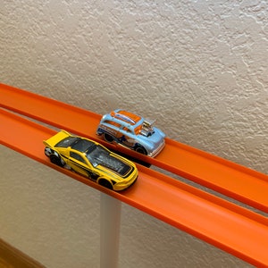 Details about   HOT WHEELS Qty 2 Orange Track Loop Base and 2 Connector Piece Replacement 