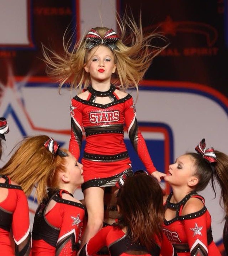 Custom Cheer Ponytail Cheer Ponytail Ponytail extension Etsy