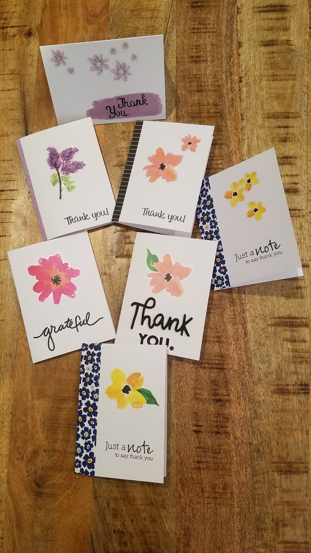 Thank You Note Pack. Item 32 Etsy
