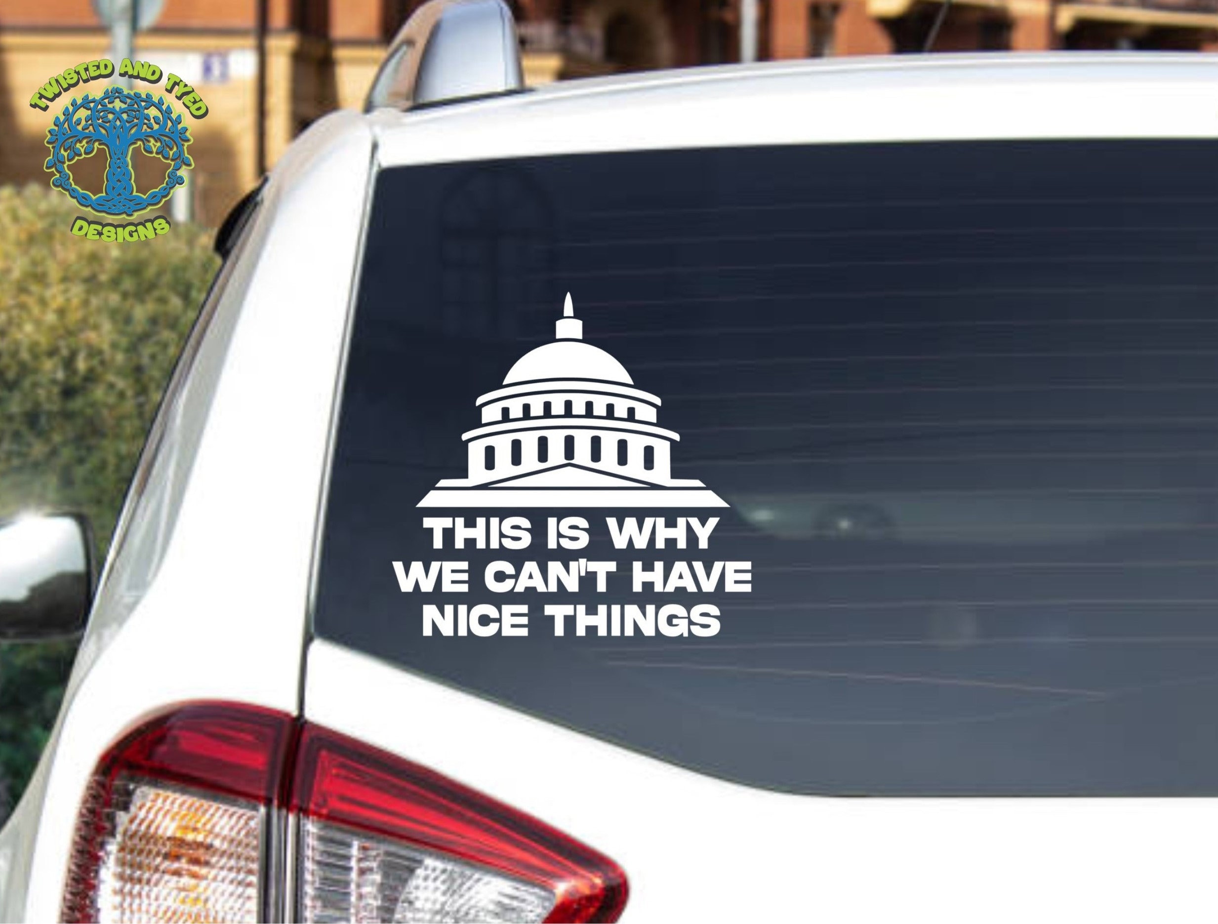 This is Why We Cant Have Nice Things Government Decal Sticker Etsy
