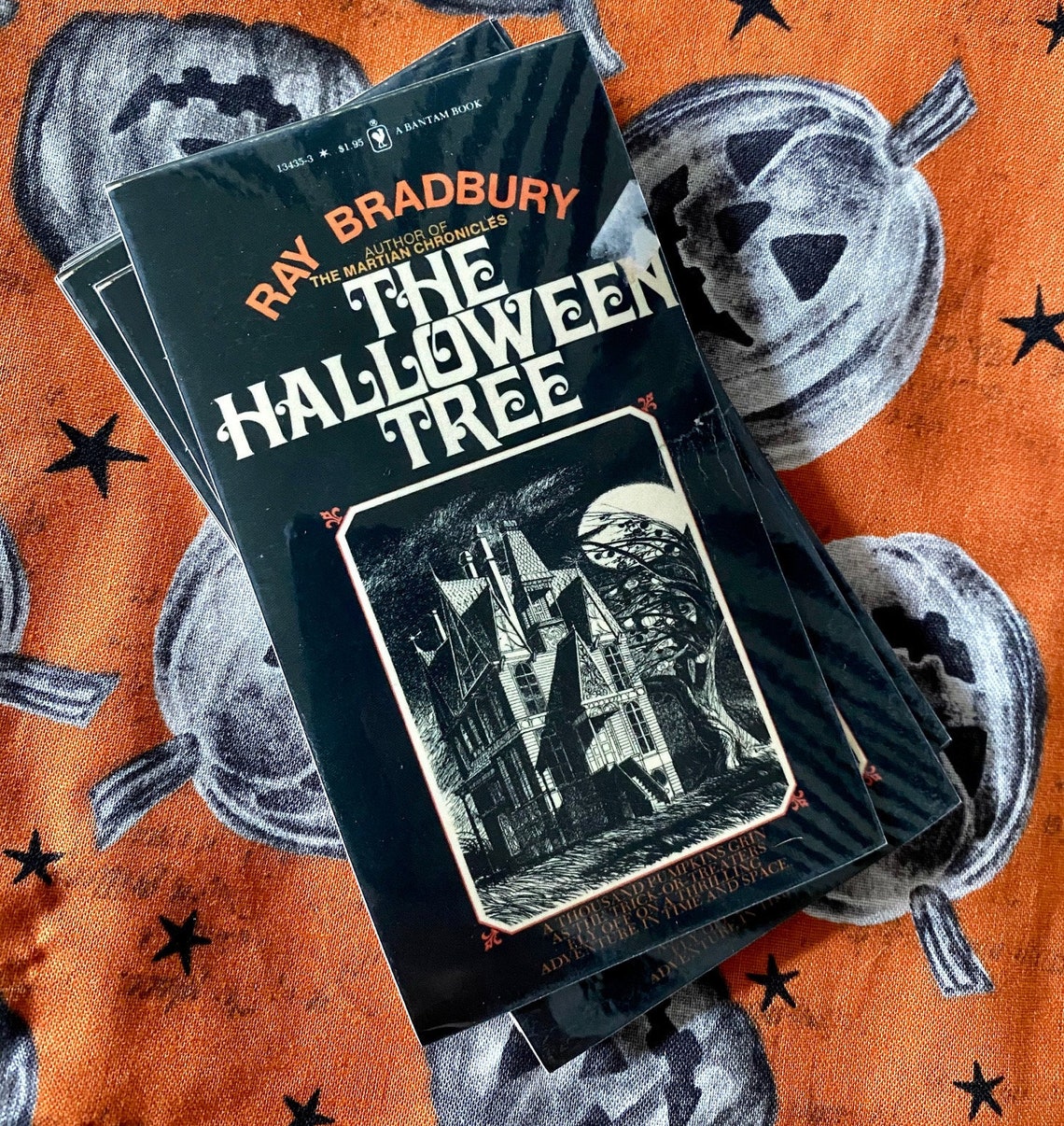 The Halloween Tree Book Cover Sticker  Etsy