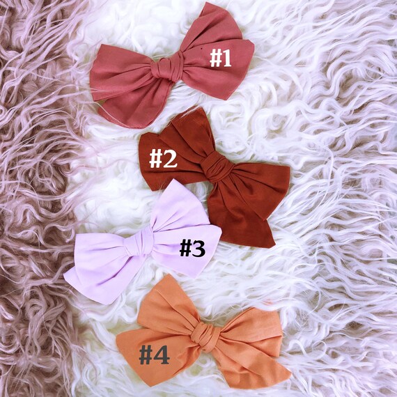 baby bow clips