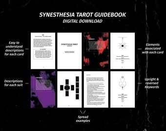 Synesthesia Tarot Deck Guidebook | Digital Download