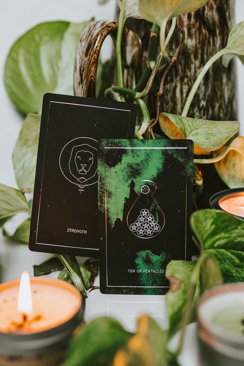 Synesthesia Tarot Deck  Minimalist Tarot Deck  78 Tarot image 2