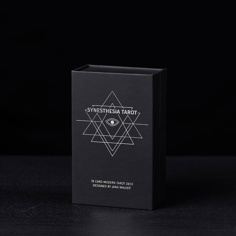 Synesthesia Tarot Deck  Minimalist Tarot Deck  78 Tarot image 8