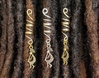 CLEARANCE Tribal Loc Jewelry. Dreadlock Hair Accessories, Beads For Braids, Dreadlocks And Twist, African Loc Jewelry