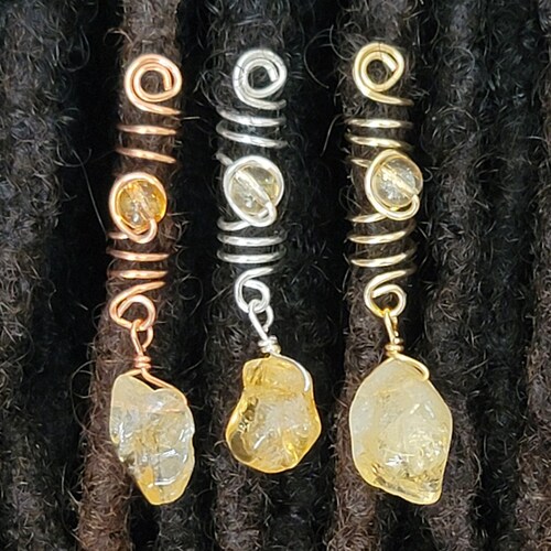 Jade Crystal Loc Jewelry. Dreadlock Hair Accessories Beads Etsy