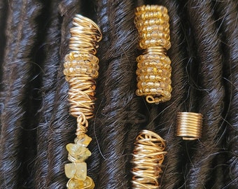 50 Perles Pour Tresses Et Dreadlocks - Violet - Acrylique Brillant - Accessoires Cheveux Pour Femmes Et Filles - DIY