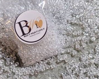 Small Clear Crystal Luster Loc Sprinkle Beads, Braid Jewelry Dreadlock Accessories, Dread Sprinkle Beads, Loc Jewelry