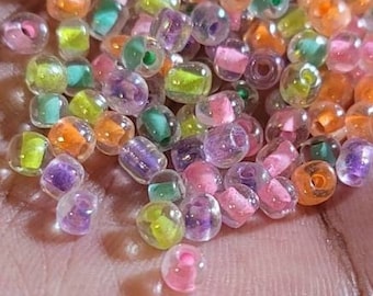 Kids Rainbow Loc Sprinkle Beads, Braid Jewelry Dreadlock Accessories, Loc Jewelry