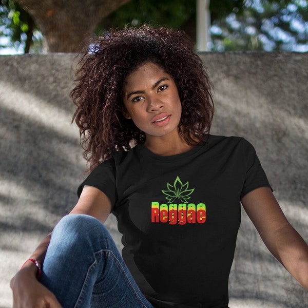 Unisex Reggae Tee, Bob Marley Shirt, Jamaica Vacation Shirt, Rastafarian Shirt, Retro Rasta T-shirt, Ethnic Afrocentric Clothing