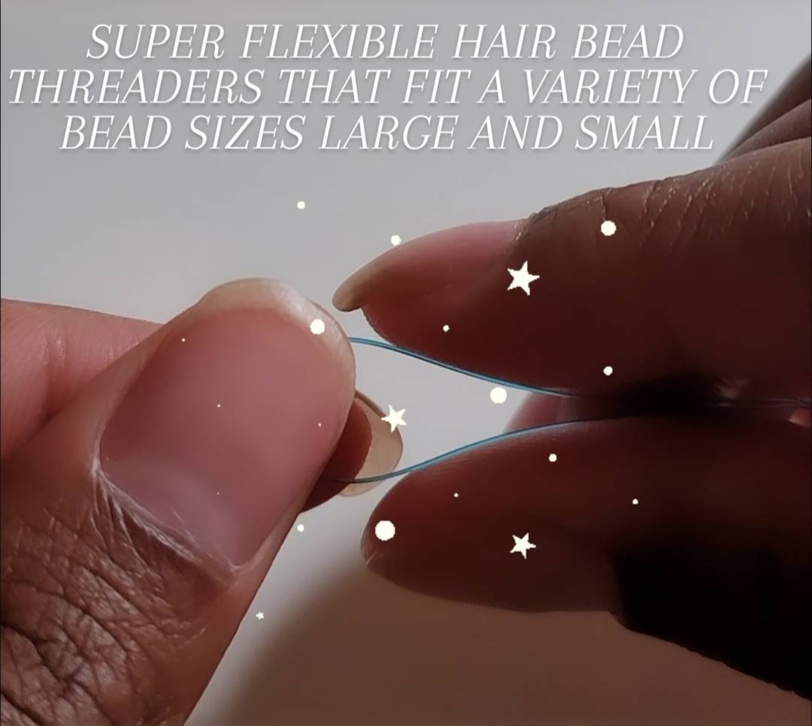 Loc Jewelry Bead Threader, Dreadlock Hair Accessory Tool, Set of 2 Bead ...