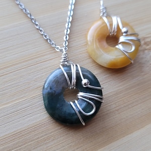 CLEARANCE Silver Crystal Pendant Necklaces