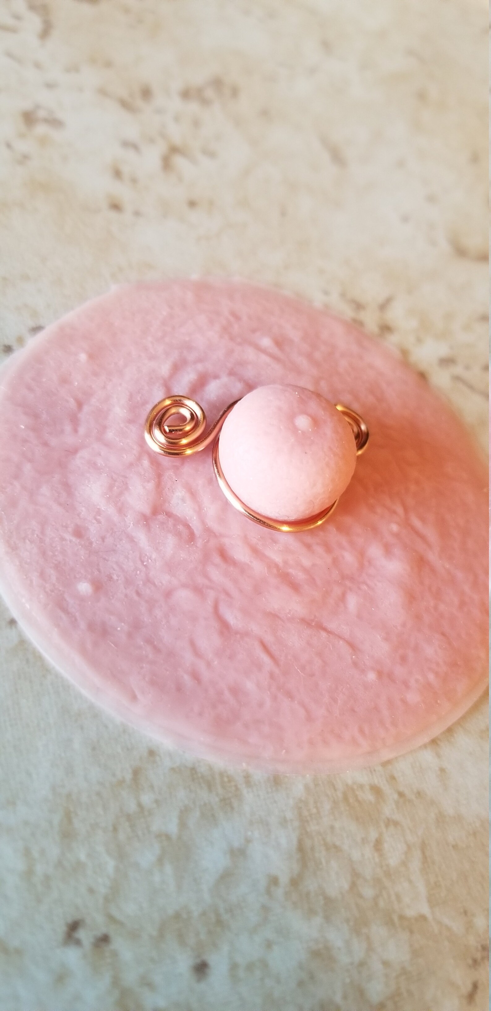 Adjustable Fake Nipple Ring Nipple Rings No Piercing Spiral Etsy